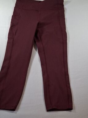 Lululemon Align High-Rise Leggings with Pockets – Burgundy / Maroon